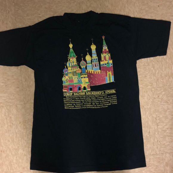 Other - Single stitch Russian t shirt L